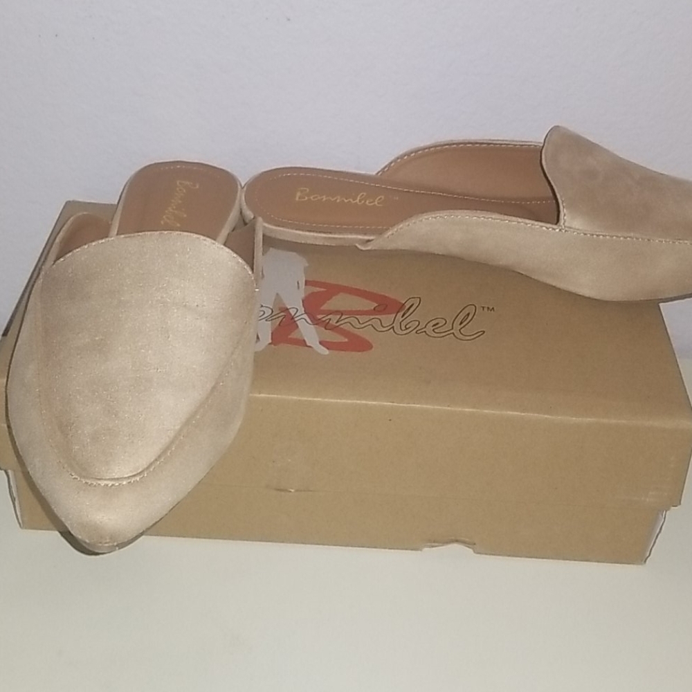 Backless flats size 7 1/2